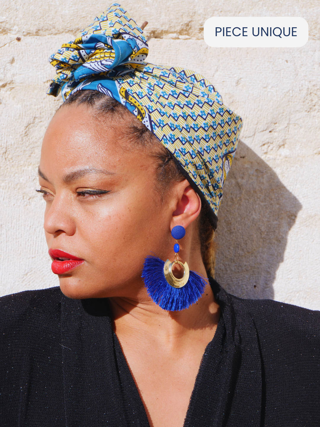 TURBAN  ALBA - WAX " EPIS DE MAIS"