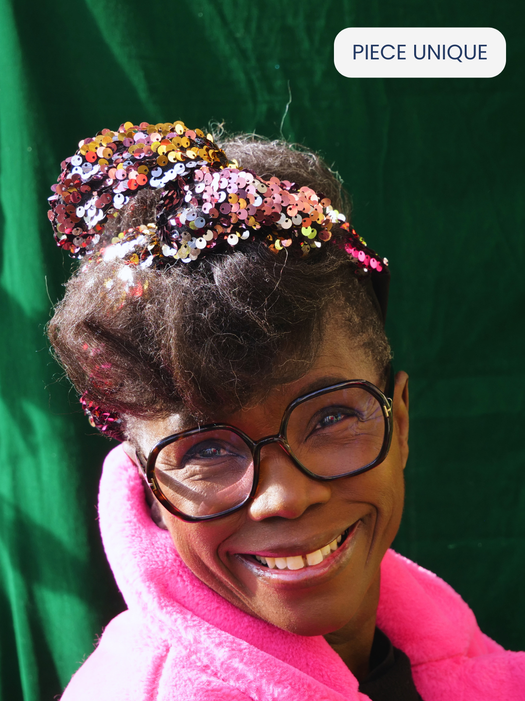 BANDEAU JULIA SEQUIN MULTICOLORE