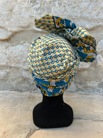 TURBAN  ALBA - WAX " EPIS DE MAIS"