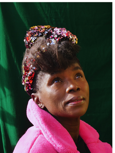 BANDEAU JULIA SEQUIN MULTICOLORE