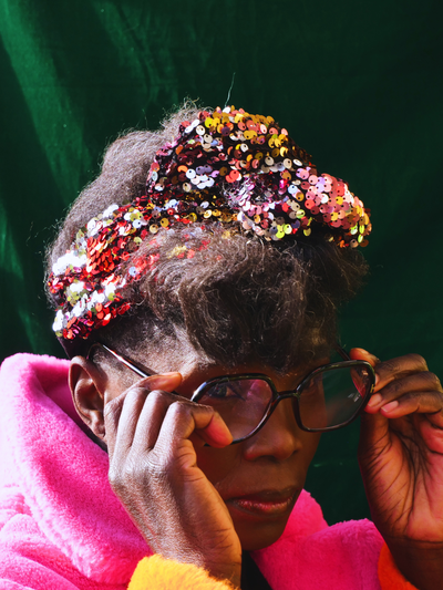 BANDEAU JULIA SEQUIN MULTICOLORE