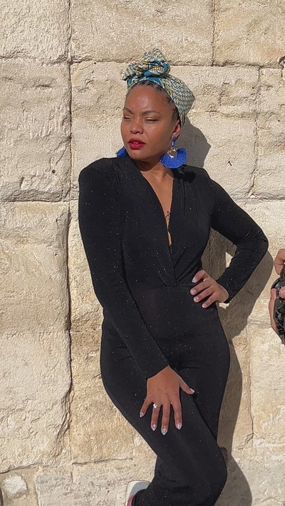 TURBAN  ALBA - WAX " EPIS DE MAIS"